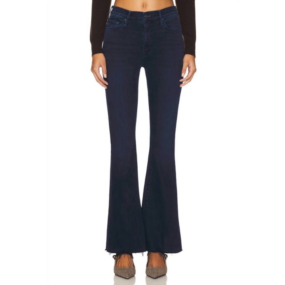 MOTHER The Weekender Fray Chip On My Shoulder Jeans Size 24